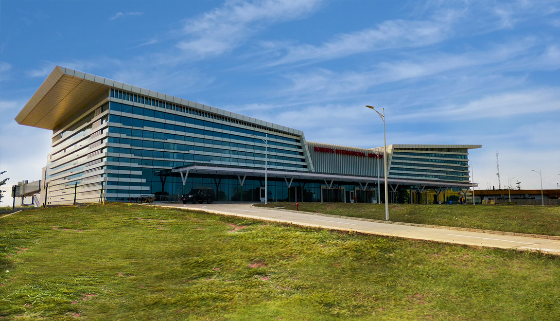 The renovation and expansion of Roberts International Airport in Liberia
