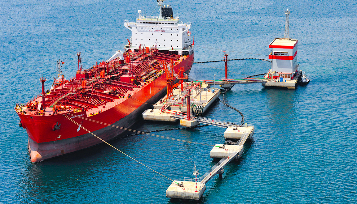 Oil terminal project in Luanda, Angola